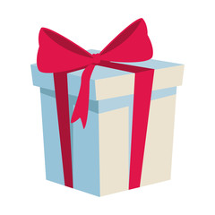 Giftbox surprise present icon vector illustration graphic design