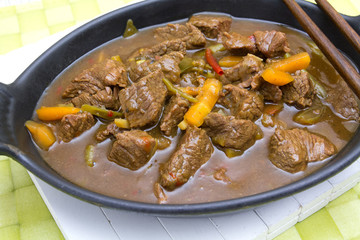 sauté de boeuf sauce soja