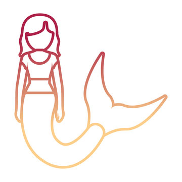 cute mermaid icon image