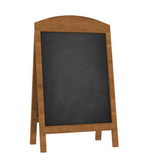 Sidewalk Chalkboard Isolated