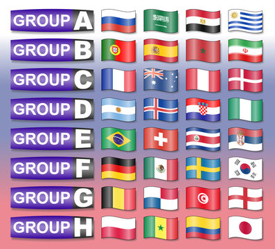 Flags football groups