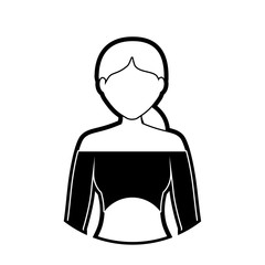 avatar woman icon image