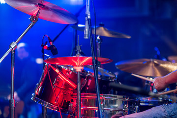 Drum on stage