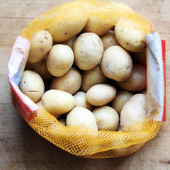 Kartoffeln im Sack
