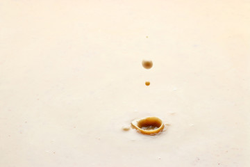 胡麻ドレッシングの滴