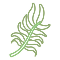 tropical leaves design