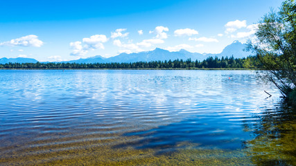 Allgäu - Panorama Hopfensee bei Füssen - Alpen