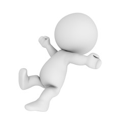  3D Character falling
