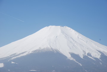 冬の富士山