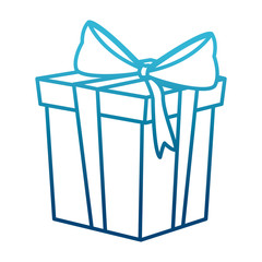 Giftbox surprise present icon vector illustration graphic design