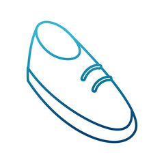 Shoe cartoon isolated icon vector illustration graphic design