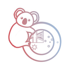 koala and australia design