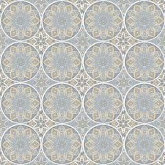 seamless floral ornament