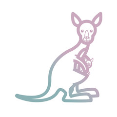 cute kangaroos icon image
