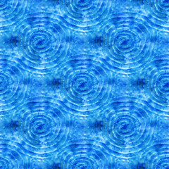 Blue seamless batik
