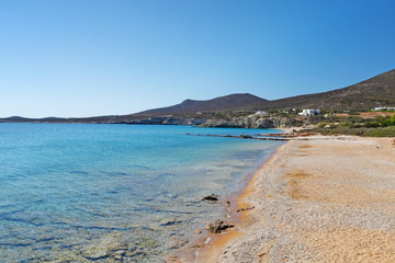 Soros beach of Antiparos, Greece