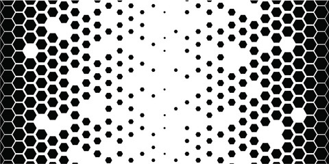 black_hexagons_on_white