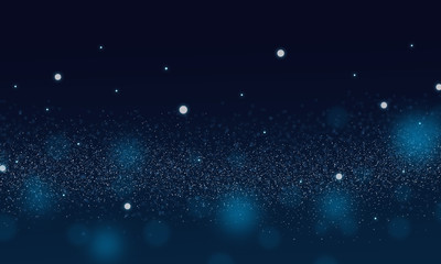 Abstract Blurred Blue Digital Background