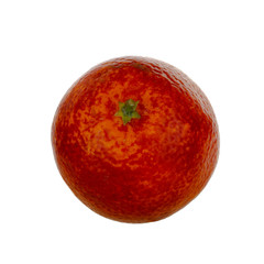 red orange isolated