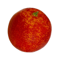 red orange isolated