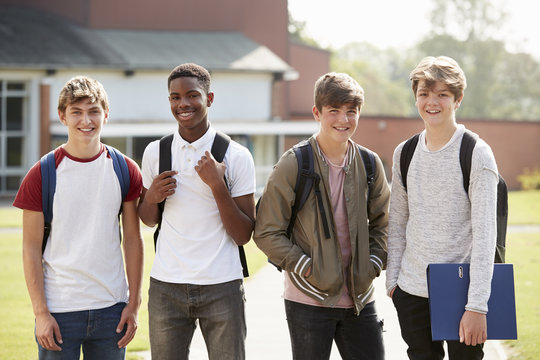 Group Of Teenage Boys