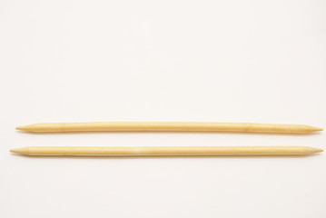 knitting by needles. knitting concept. 