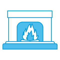 Home chimney construction icon vector illustration graphic design