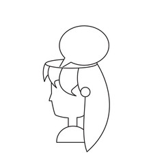speech bubbles design concept