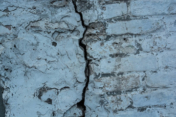 Cracked old cement plaster texture