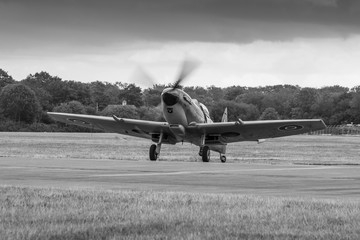 Spitfire B&W