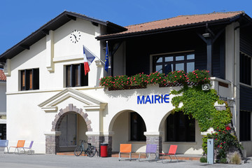 Rathaus von Vieux Boucau Aquitanien