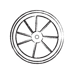 Obraz premium lemon slice icon