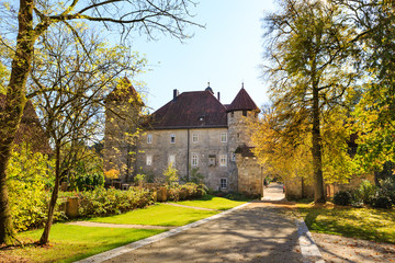 Obraz premium Wasserschloss Untersiemau