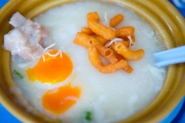 Pork rice porridge