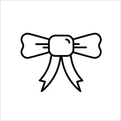 Bow icon. Vector Illustration