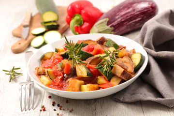 grilled vegetable and rosemary