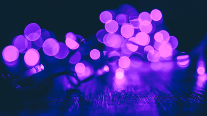 bokeh christmas blurry colorful holiday background