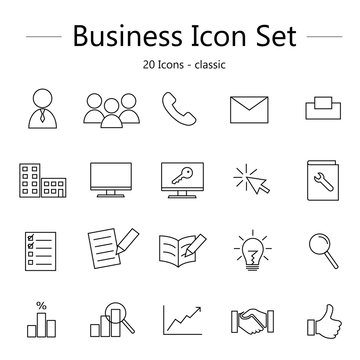 Business Icon Set
