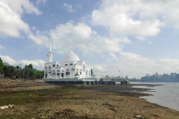 Brunei Darussalam Mosque at Kelantan, Malaysia. An old Mosque and small mosque build with Islamic...
