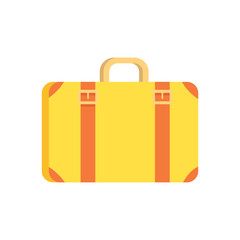 Vintage Suitcase Icon Vector Illustration