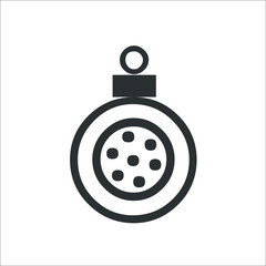 Bell icon. Vector Illustration
