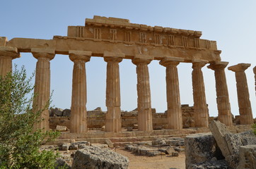 Obraz premium PARCO ARCHEOLOGICO DI SELINUNTE - ACROPOLI (SANTUARIO URBANO)