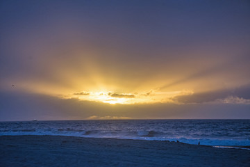 Sunrise on the Crystal Coast of North Carolina