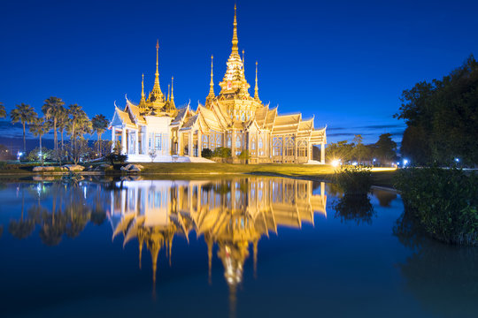 Wat Non Kum Temple in Sikhio, Thailand