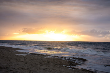 Sunset at Atlantic Beach North Carolina 