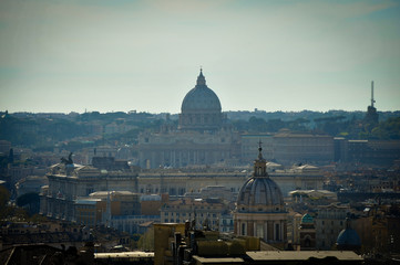 Fototapeta na wymiar Roma - Panoramica