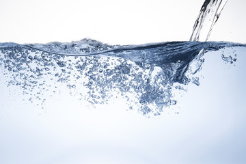 Water surface with wave