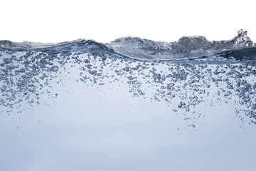 Water surface with wave