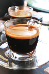 hot americano or hot coffee