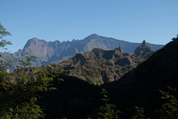 Paysage, Ile de la Réunion, Cilaos et ses montagnes, à travers différents point de vue